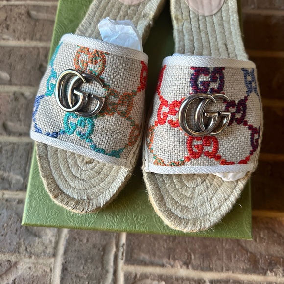 GUCCI Multicolored Espadrilles - Picture 11 of 11